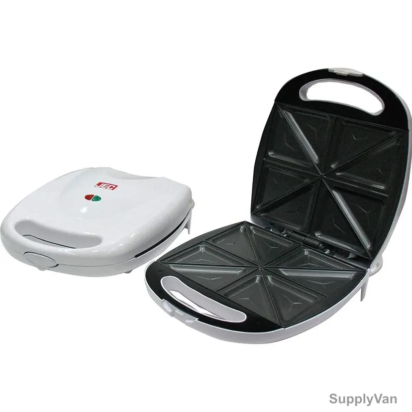 Jec Sandwich Maker, ST-5252, 14000W, 4 Slice, White