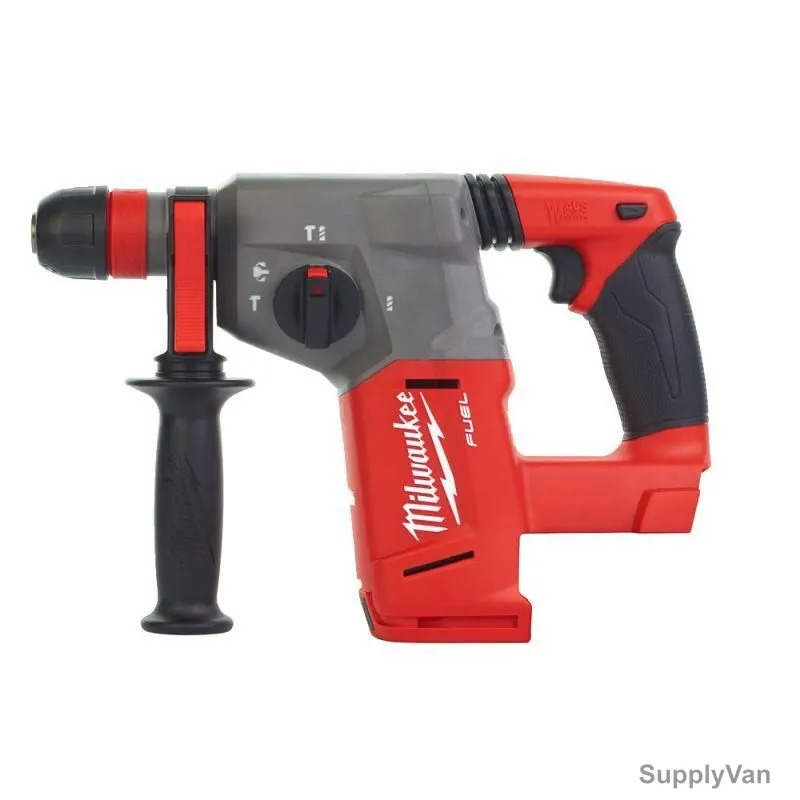 Milwaukee SDS-Plus Cordless Hammer Drill With Fixtec Chuck, M18CHX-0X, Fuel, 18V