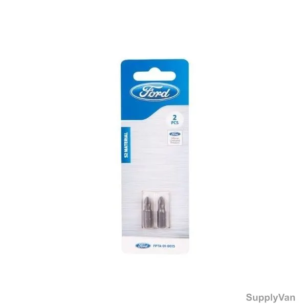 Ford Screw Driving Bits, FPTA-01-0015, PH2, 25MM, Silver, 2PCS