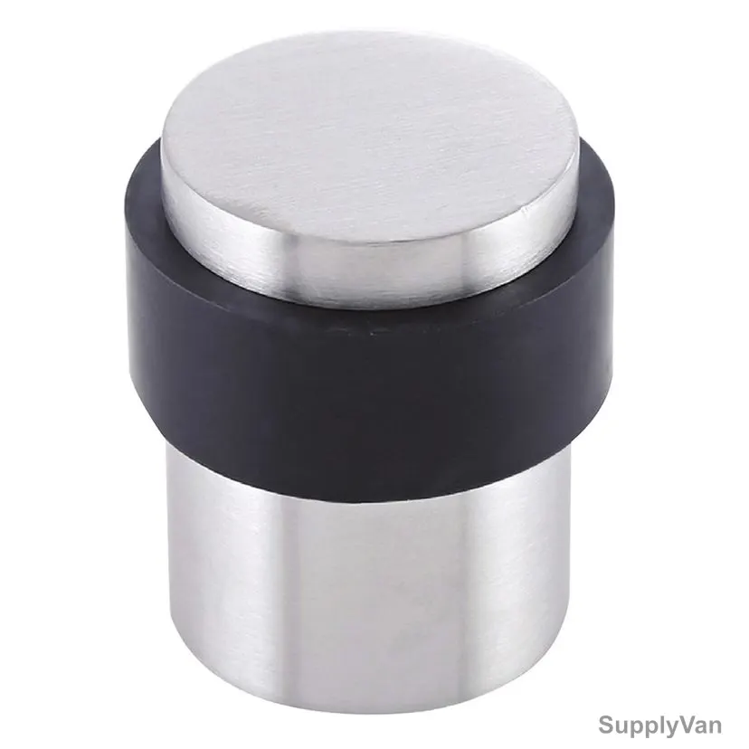 Dorfit Full Round Door Stopper, DTDS007-SS, Stainless Steel, Satin Finish — image 1