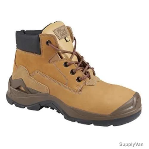 Mts Tech Score Flex S3 Safety Shoes, 70720, Light Brown, Size46