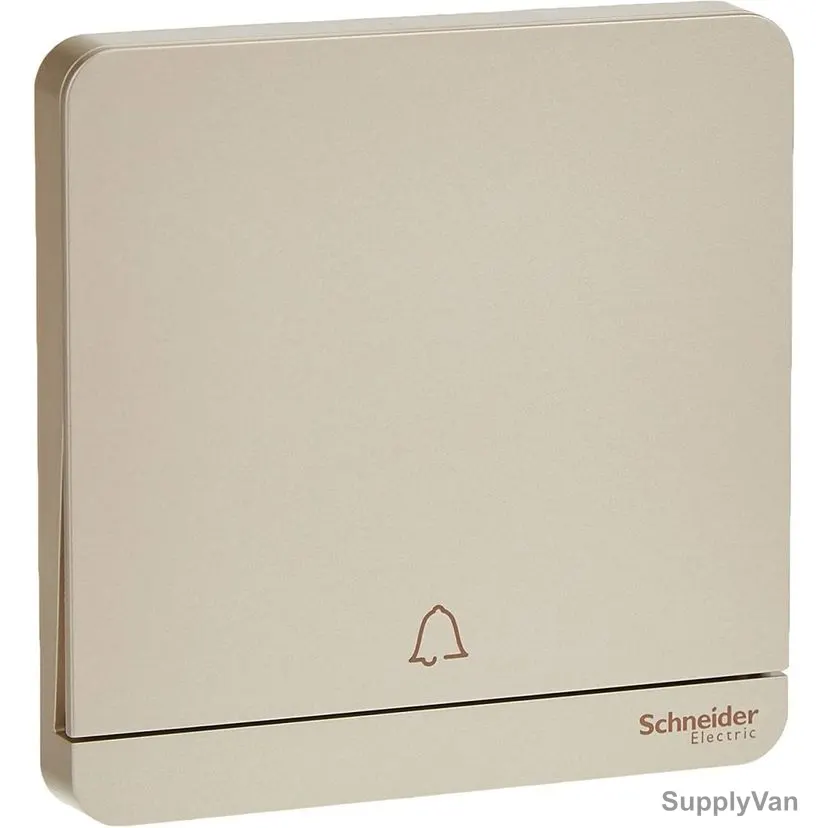 Schneider Electric Door Bell Switch, E8331BPL1-WG, AvatarOn, 1 Gang, 10A, 250VAC, Wine Gold — image 1