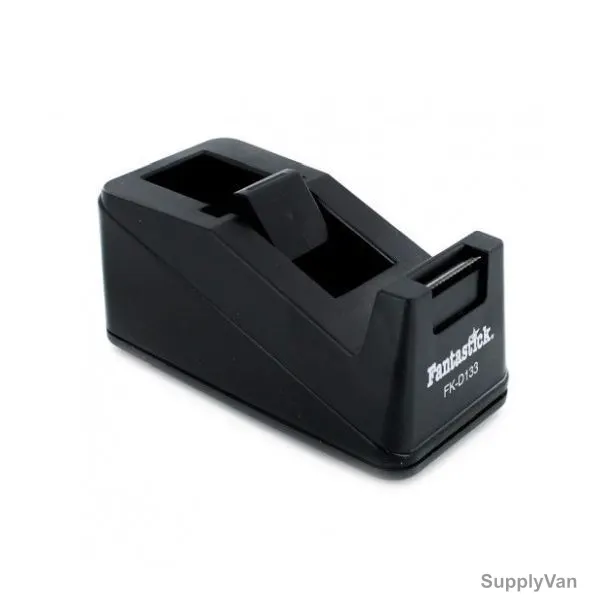 Fantastick Tape Dispenser, FK-D133-BK, 1 Inch Core, Black
