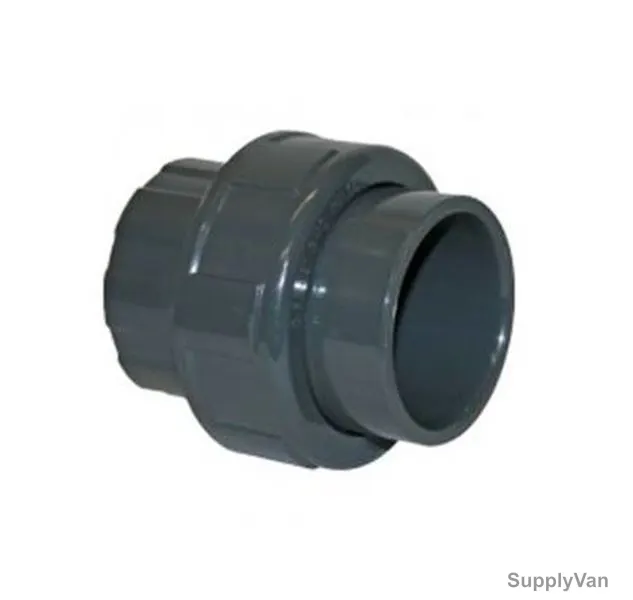 Meti Union With O-Ring, 1216045110, 5 Inch, UPVC