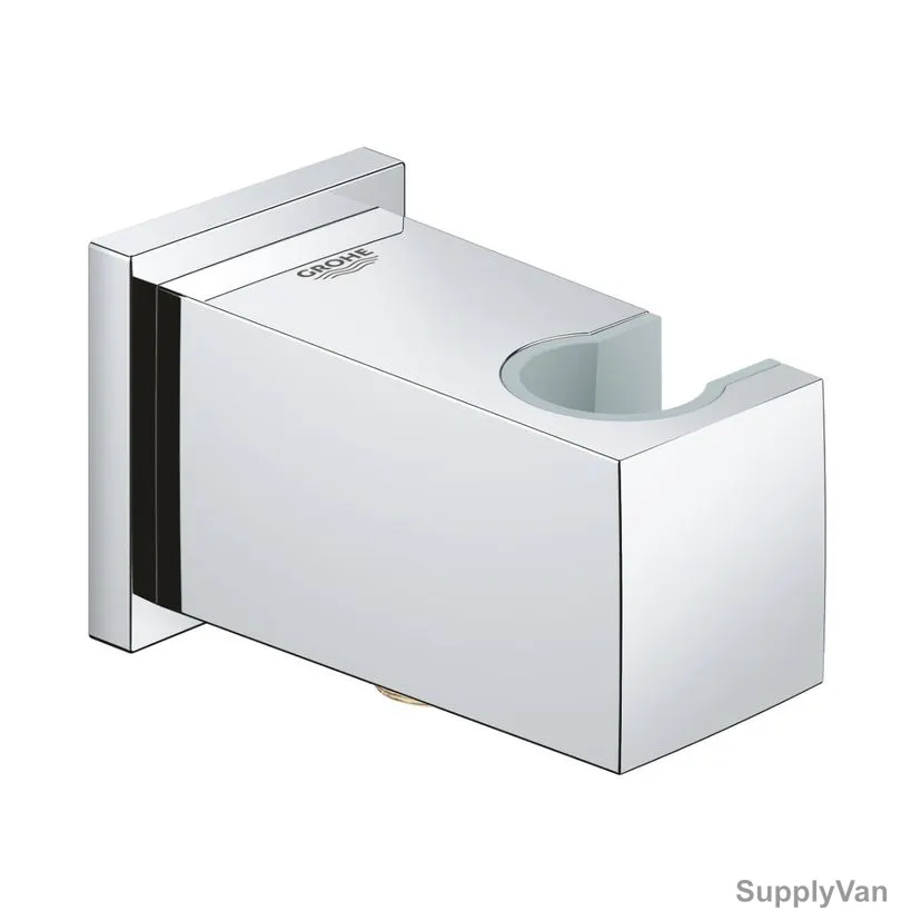 Grohe Wall Mounted Shower Outlet Elbow, 26370000, Euphoria Cube, Metal, 88MM Length, Starlight Chrome Finish
