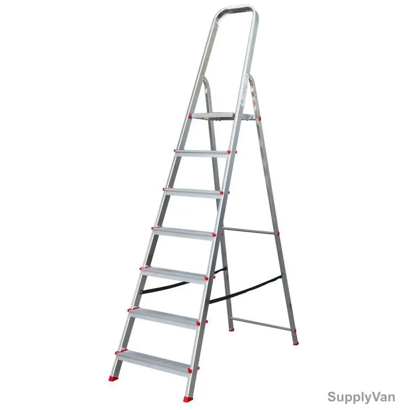 Beorol Aluminium Ladder, MERAL6, 6 Steps, 1.43 Mtrs
