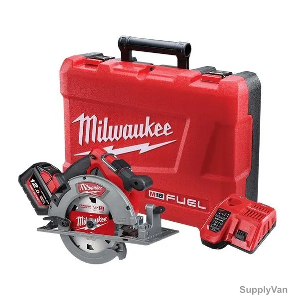 Milwaukee Cordless Circular Saw Kit, M18FCS66-121, Fuel, 18V, 190MM — image 1