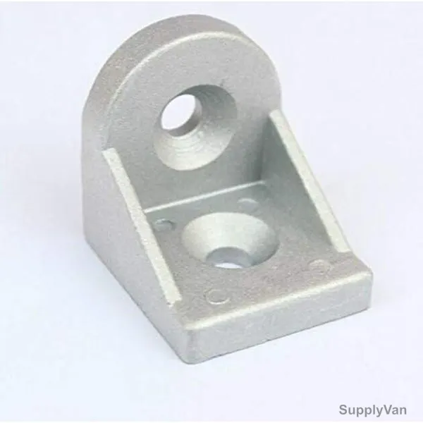 Extrusion Angle Corner Bracket, 20 Series, Aluminium, PK2