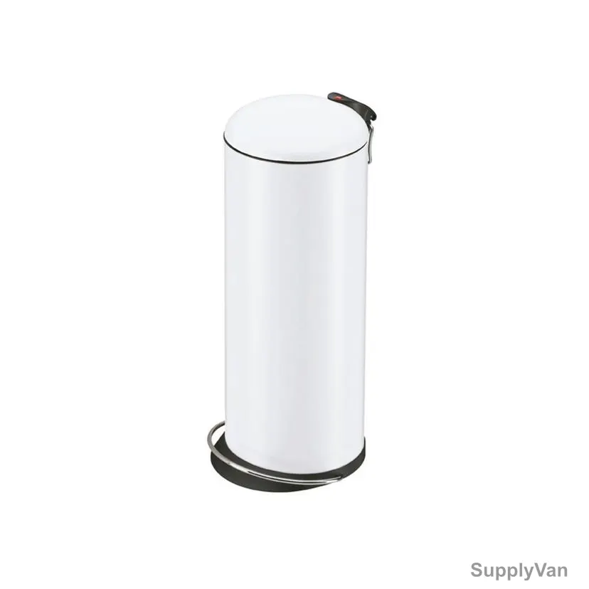 Hailo Pedal Waste Bin, HLO-0523-219, TopDesign L, 24 Litres, White