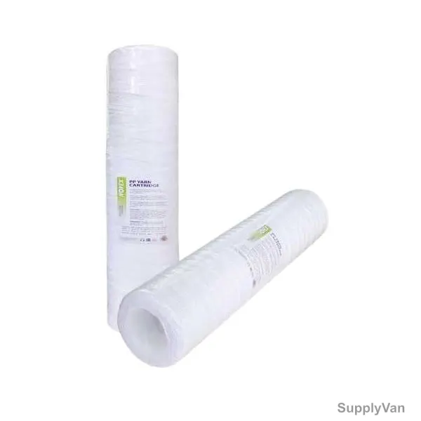 Novex String Wound Water Filter Cartridge, NWTF-PPY-10, Polypropylene, 10 Bar, 10 Inch Length