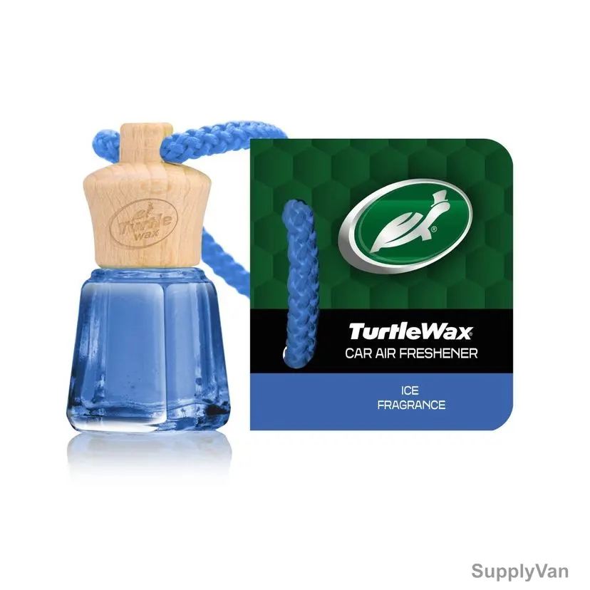 Turtlewax Wood Mini Car Air Freshener, Ice, 4.5ML
