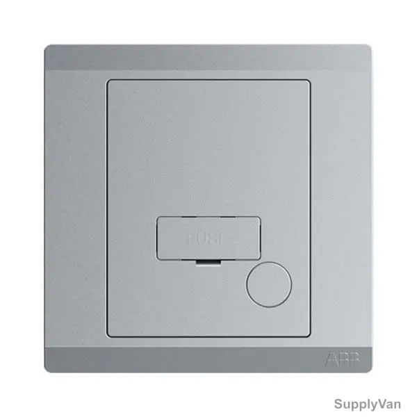 Abb Fused Connection Unit With Flex Outlet, BL506-G, lnora, 250V, 13A, Classic Grey