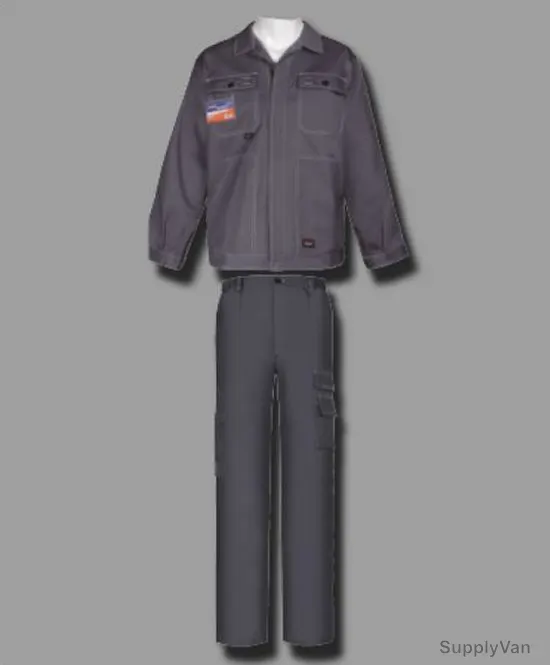 Taha Safety Pant and Shirt, Grey, M