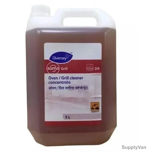 Diversey Suma D9 Oven and Grill Cleaner, 7010157, 5 Ltrs — image 1