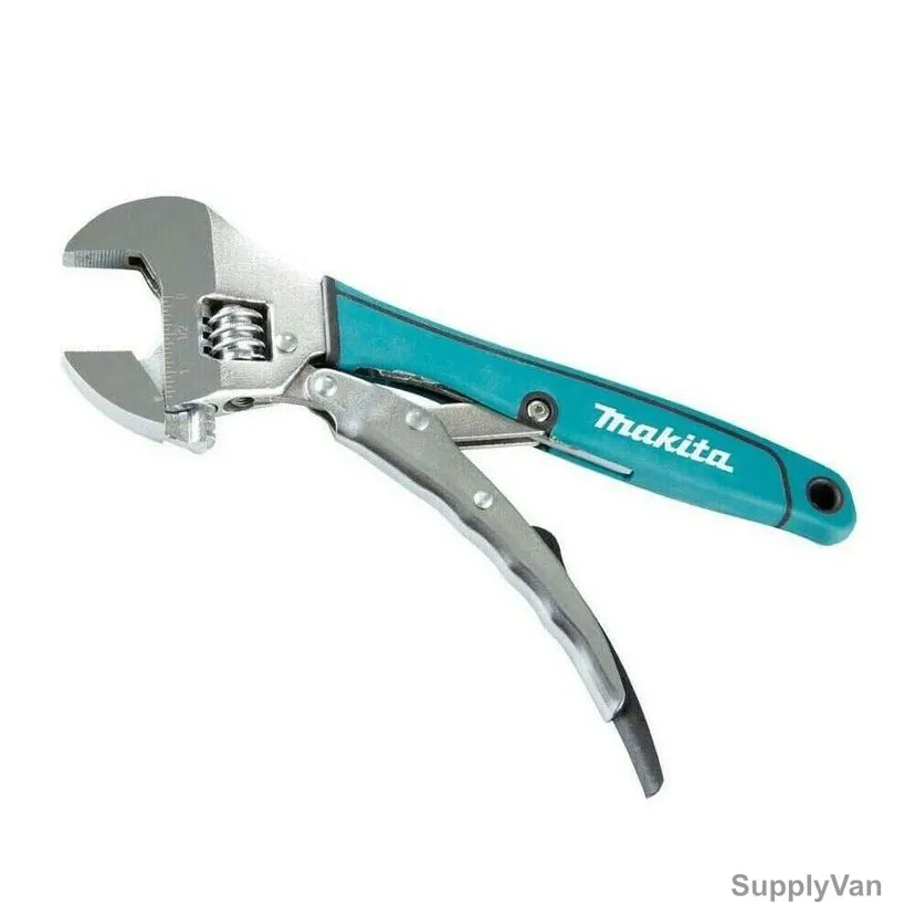 Makita Locking Adjustable Wrench, B-65470, 250MM