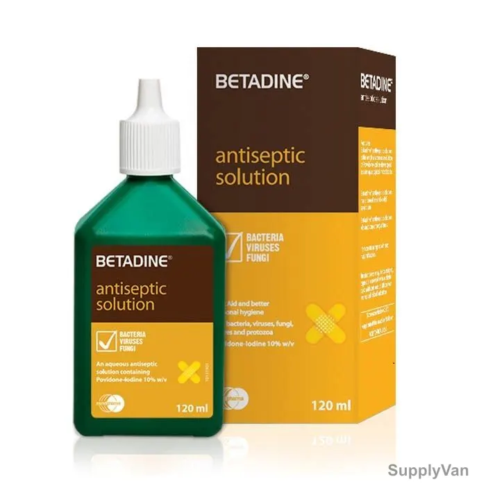 Betadine Antiseptic Solution, 120ML