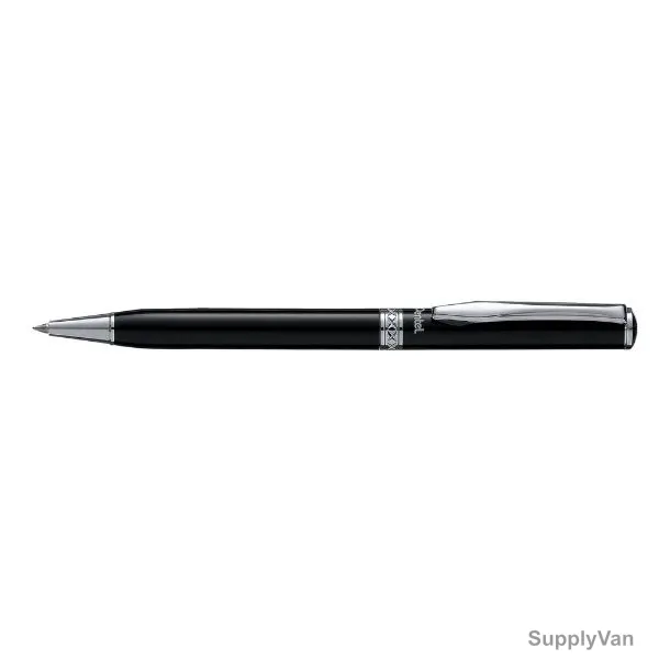 Pentel Sterling Ball Point Pen, PE-B811A-C, 0.8MM Tip, Blue Ink/Black Body