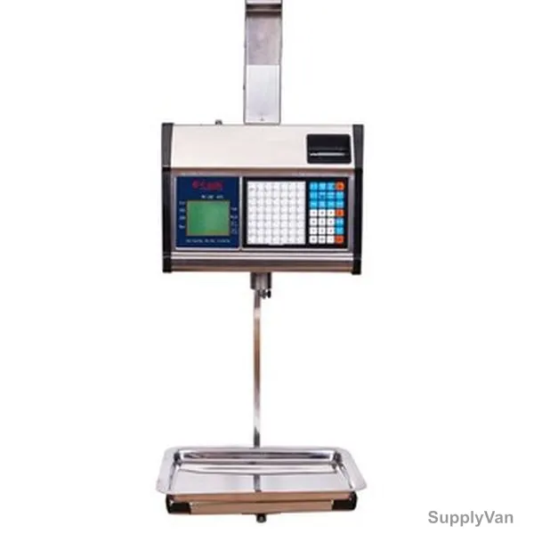 Eagle Hanging Type Barcode Label Printing Weighing Scale, T30-EBR-Hanging, 15 Kg, Silver — image 1
