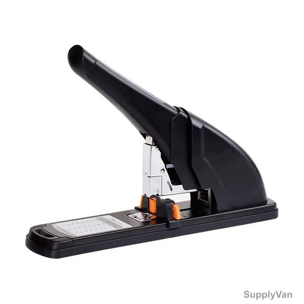 Deli Heavy Duty Stapler, E0385, 23/6-23/23, 210 Sheets, Black