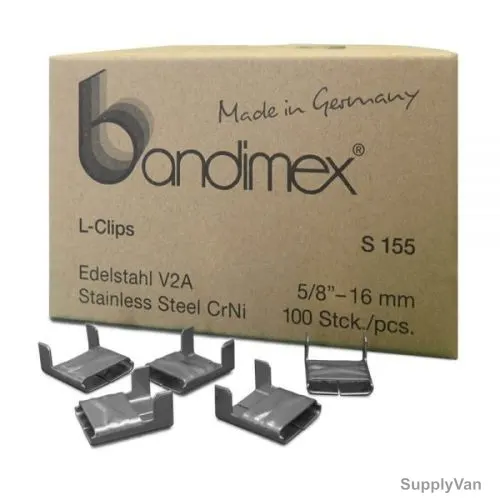 Bandimex Buckle, S-155, 16MM, 100 PCS/Box