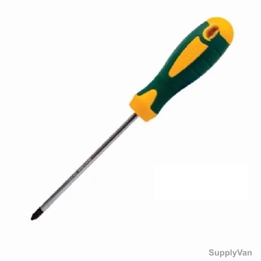 Uken Star Screwdriver, U6056, Phillips, PH2 Tip Size x 125MM Blade Length