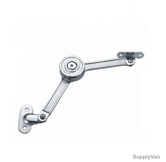 Yingda Kitchen Cabinet Hydraulic Door Stay, YD-C1317C, Zinc Alloy, 176x106MM, Nickel — image 1