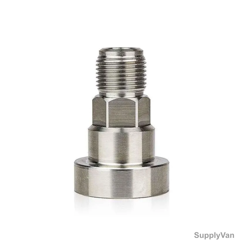 Rhinomotive Spray Gun Epp Adapter, R1413, Stainless Steel, Type 15 — image 1