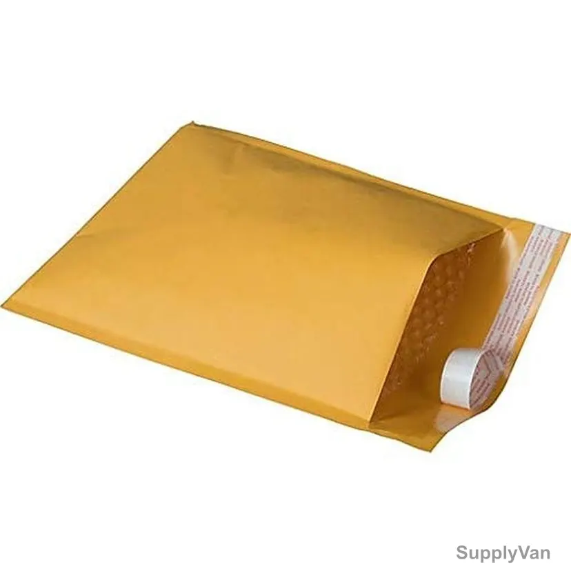 Bubble Envelope, 150 x 215MM, Gold, 10 Pcs/Pack