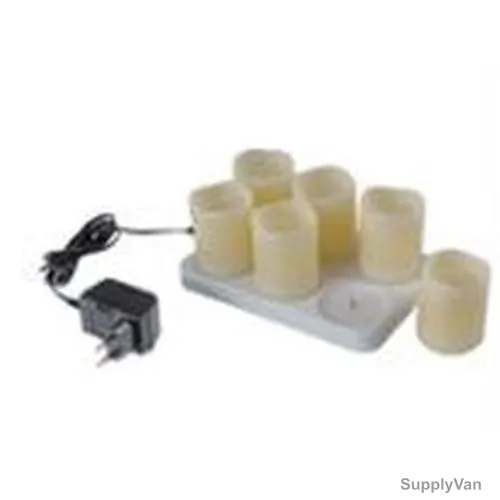 Bright LED Tealight Candle, RLTC-6, 80mAh, 3.6V, Ivory