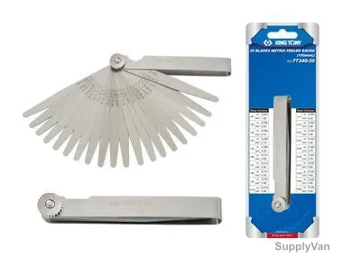 Kingtony Metric Feeler Gauge, 7734020, 10x100MM, 20 Blades 