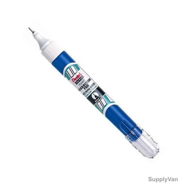 Pentel Correction Pen, PE-ZL62-BS-03, 7ML, Blue, 3 Pcs/Pack