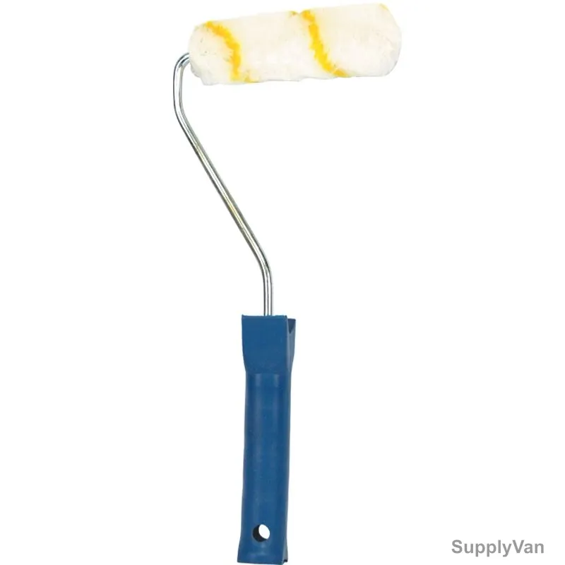Tuf-Fix Radiator Roller, 4RRYM, Zinc Plated, 15MM x 4 Inch, White and Yellow