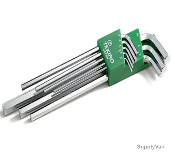 Tekiro Hex Key Set, W-HK08SA, 8PCS