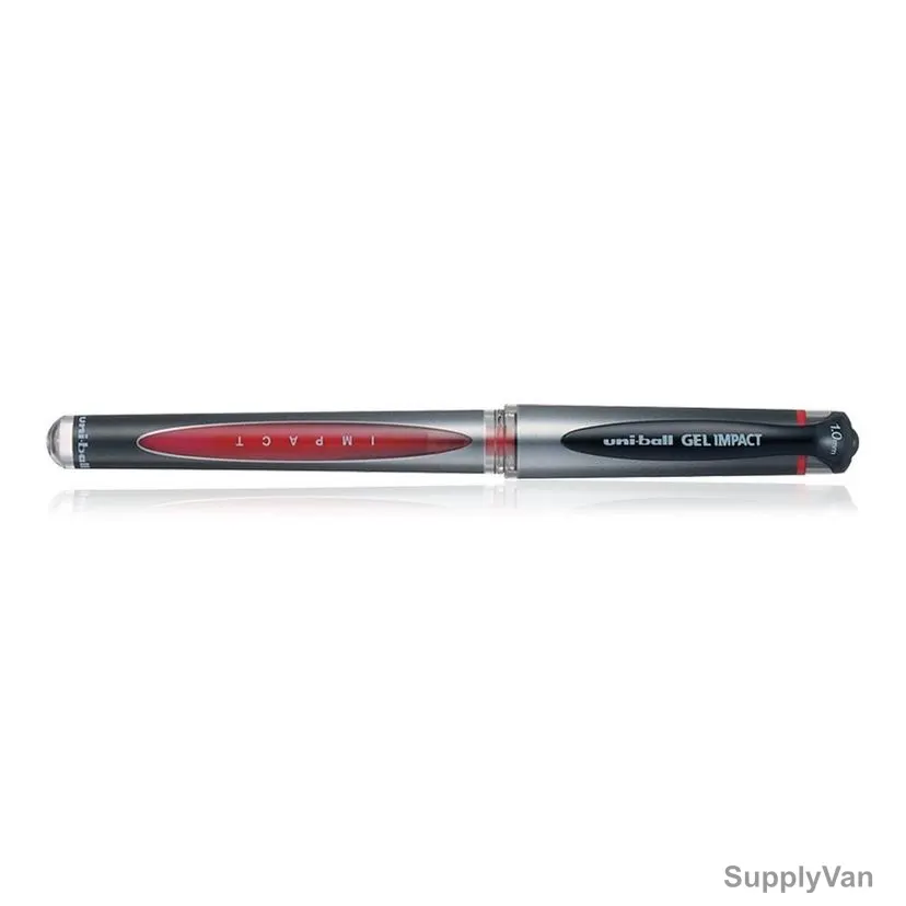 Uni-Ball Gel Pen, UM153S, Gel Impact, 1MM, Red, 12 Pcs/Pack