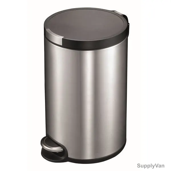 Eko Step Bin, ALEK20, 20 Litre, Metal Grey