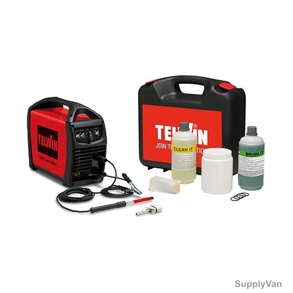 Telwin Welding Cleaning Kit, 850020, Cleantech 200, 230V
