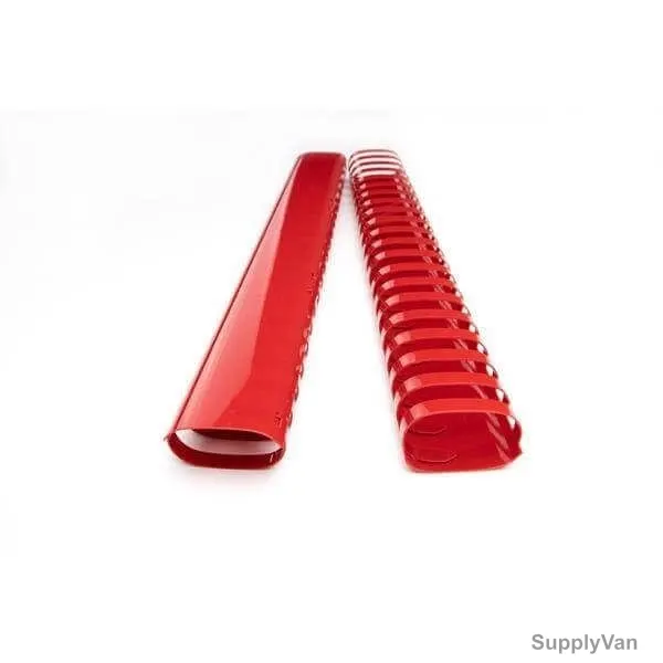 PSI Binding Ring, PSBR51RE, A4, Plastic, 51MM, Red, PK50