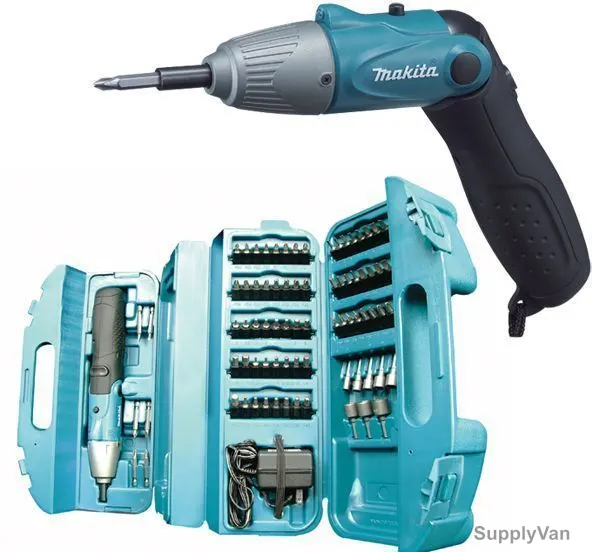 Makita Cordless Screwdriver With Bit Set, 6723DW, 80 Pcs/Set