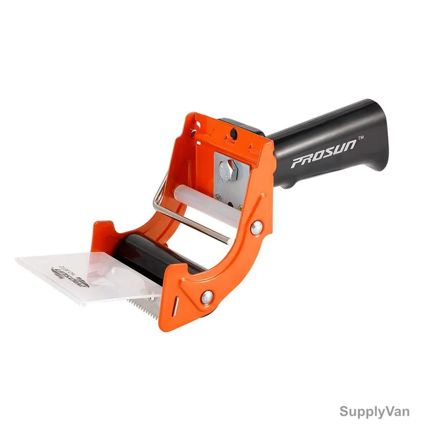 Prosun Heavy Duty Handheld Tape Dispenser, Metal, 50MM, Orange