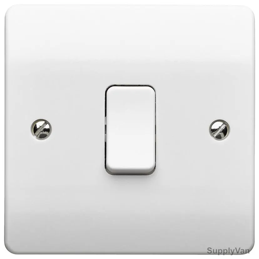 MK Light Intermediate Switch, K4875WHI, Logic Plus, 1P, 1 Gang, 250V, 10A — image 1
