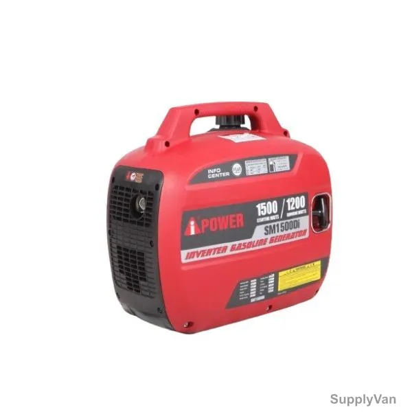 AiPower Intelligent Quiet Inverter Generator, SM1500Di, 1500W, 3 HP, 4 Ltrs, 80CC — image 1