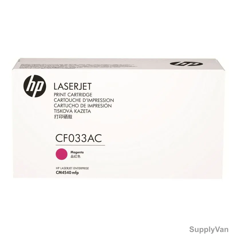HP Color LaserJet Print Toner Cartridge, CF033AC, 646A, 12500 Pages, Magenta