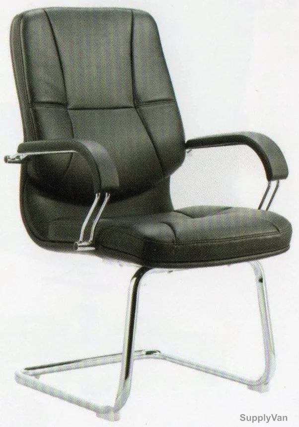Avon Furniture Executive Office Chair, AVM-73CV, Medium Back, Adjustable Arm