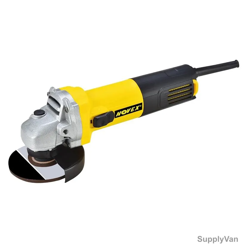 Novex Electric Angle Grinder, NPT-AG-750, 240VAC, 750W, 12000 RPM, 115MM Disc Dia