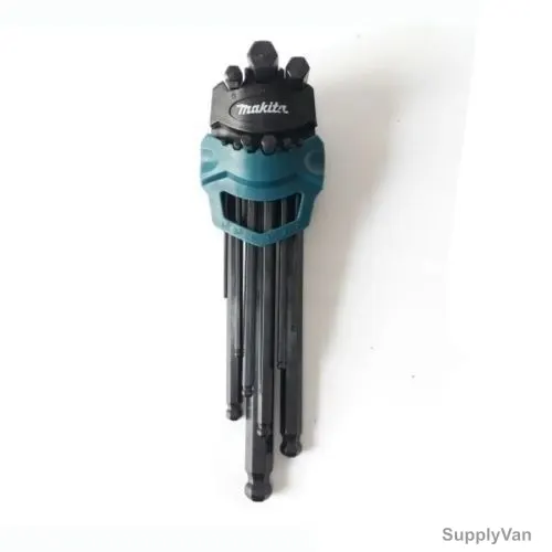 Makita Hex Key Wrench Set, B-65894, 9PCS