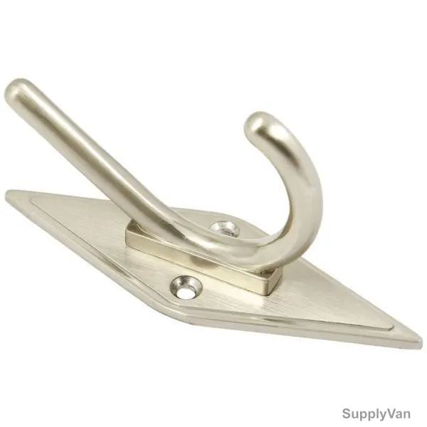 Metal Silver Plated Hook, 2 Inch, Silver