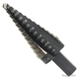 Irwin Unibit Cobalt Step Drill Bit, 11101CB, 4-12mm, 9 Steps