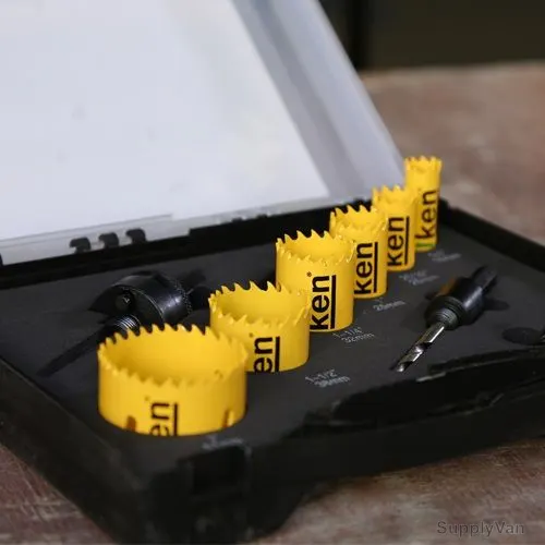 Uken Hole Saw Set, U8000, 8 Pcs/Set