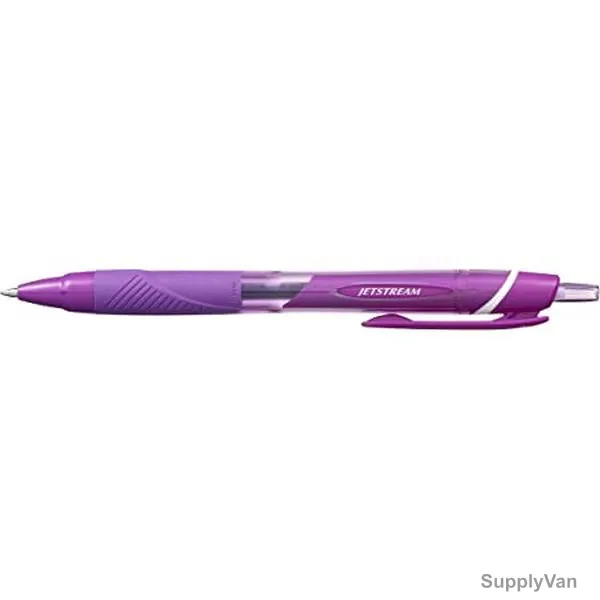 Uni-Ball Colours Retractable Ball Point Pen, SXN150C-VT, Jetstream, 1.0MM Tip, Violet, 12 Pcs/Pack