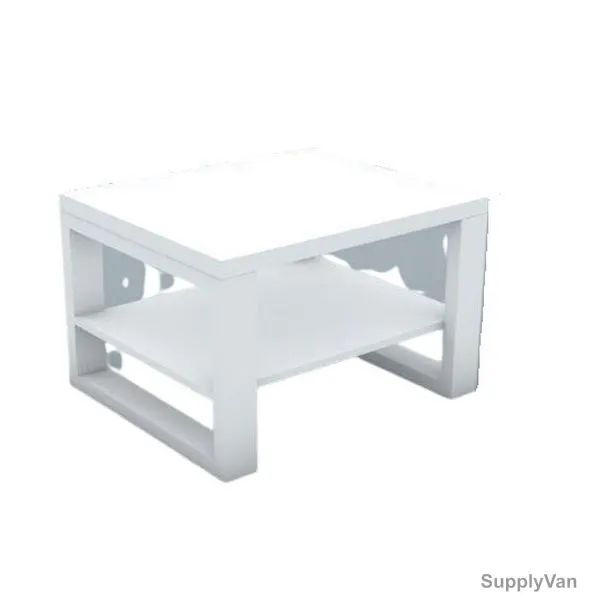 Coffee Table, Tutti, 600CM Length x  60CM Width x 50CM Height, White